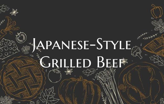 Japanese-Style Grilled Beef